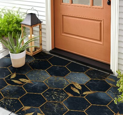 Paillasson extérieur Contour hexagonal