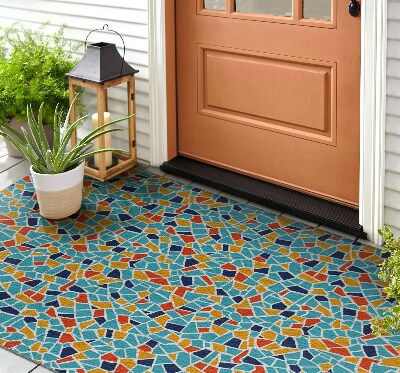 Paillasson extérieur Abstraction chromatique