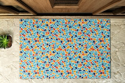Paillasson extérieur Abstraction chromatique