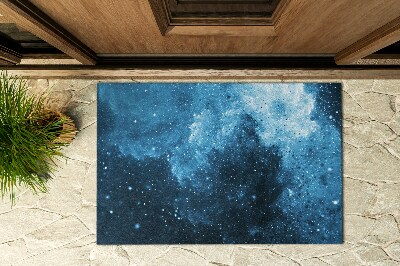 Paillasson extérieur Abstraction bleue
