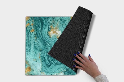 Paillasson extérieur Marbre turquoise