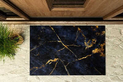 Paillasson extérieur Marbre bleu marine