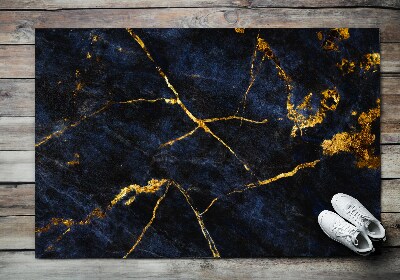 Paillasson extérieur Marbre bleu marine
