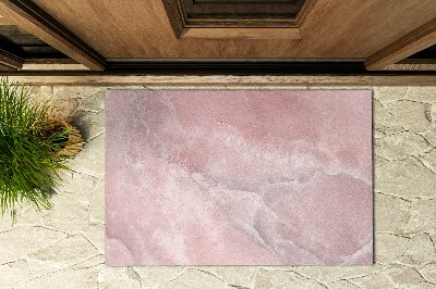 Paillasson extérieur Abstraction dans les tons de rose