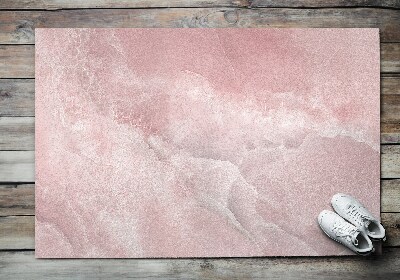 Paillasson extérieur Abstraction dans les tons de rose