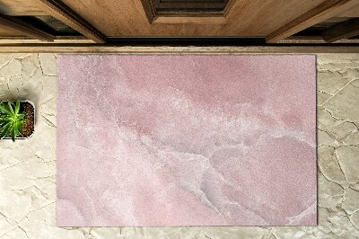 Paillasson extérieur Abstraction dans les tons de rose