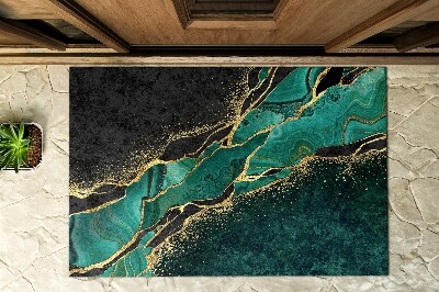 Paillasson extérieur Abstraction polychromatique