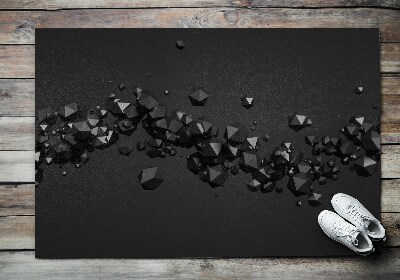 Paillasson extérieur Abstraction noire
