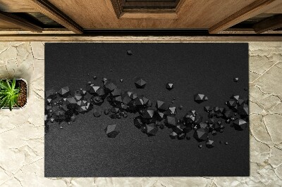 Paillasson extérieur Abstraction noire