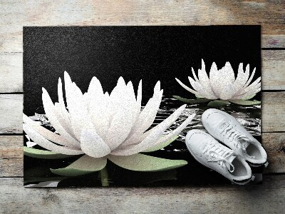 Paillasson extérieur Nénuphars délicats