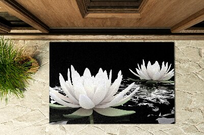 Paillasson extérieur Nénuphars délicats
