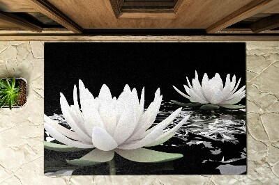 Paillasson extérieur Nénuphars délicats