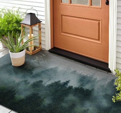 Paillasson extérieur Brouillard forestier