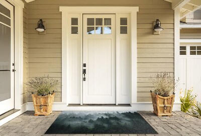 Paillasson extérieur Brouillard forestier