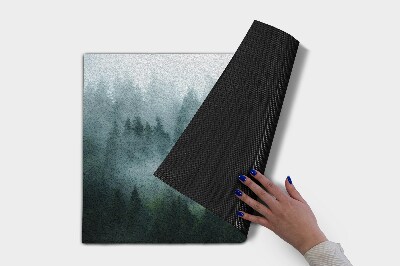 Paillasson extérieur Brouillard forestier