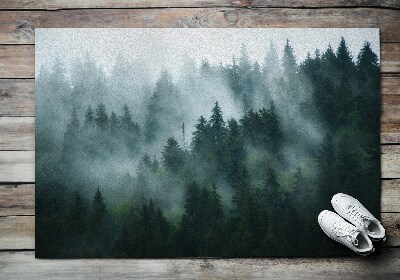 Paillasson extérieur Brouillard forestier
