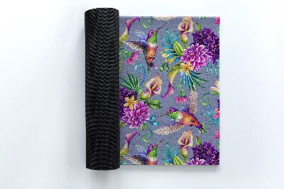 Paillasson extérieur Floristique et ornithologie