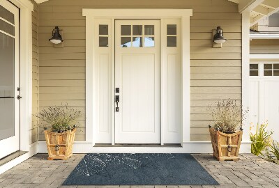 Paillasson extérieur Motif floral