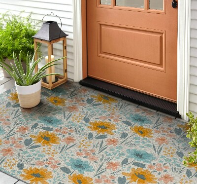 Paillasson extérieur Motif floral