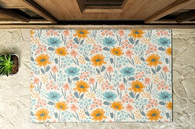 Paillasson extérieur Motif floral
