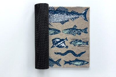 Paillasson extérieur Modèle de pêcheur