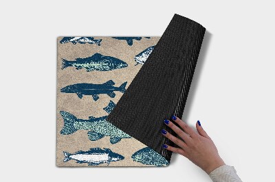 Paillasson extérieur Modèle de pêcheur