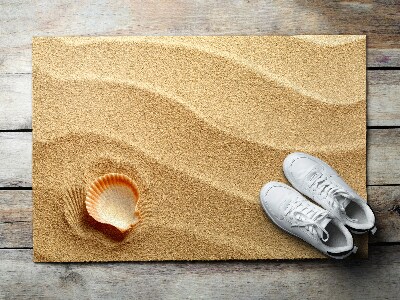 Paillasson extérieur Un coquillage sur la plage