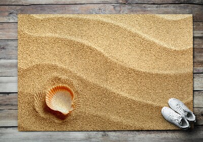 Paillasson extérieur Un coquillage sur la plage