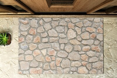 Paillasson extérieur Mur de pierres