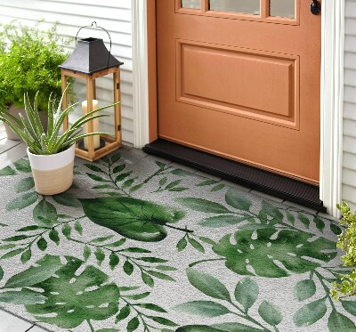 Paillasson extérieur Feuilles de monstera