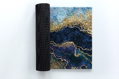 Paillasson extérieur Marbre bleu