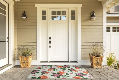 Paillasson extérieur Motif floral