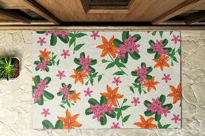 Paillasson extérieur Motif floral