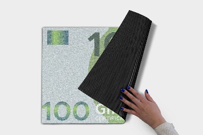 Paillasson extérieur L'argent en euros