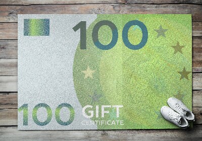 Paillasson extérieur L'argent en euros