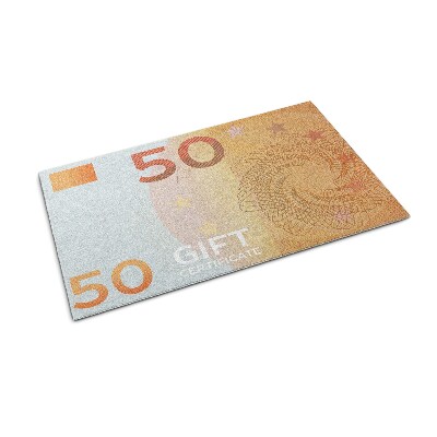 Paillasson extérieur Monnaie euro