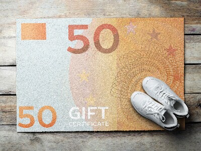 Paillasson extérieur Monnaie euro
