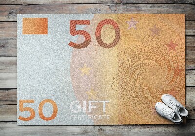 Paillasson extérieur Monnaie euro