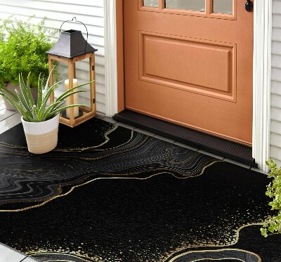 Paillasson extérieur Marbre noir