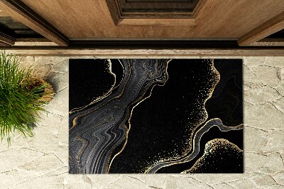 Paillasson extérieur Marbre noir