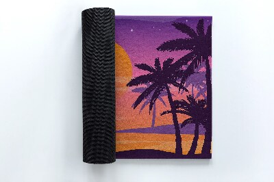 Paillasson extérieur Plage exotique