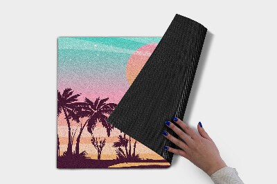 Paillasson extérieur Tropique en bord de mer