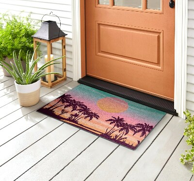 Paillasson extérieur Tropique en bord de mer