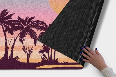 Paillasson extérieur Tropique en bord de mer