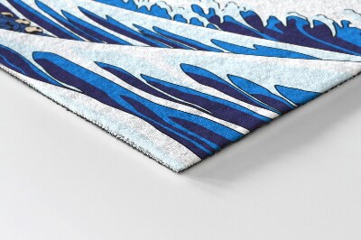 Paillasson extérieur Tsunami de kanagawa