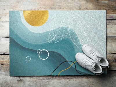 Paillasson extérieur Abstraction géométrique