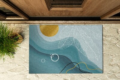 Paillasson extérieur Abstraction géométrique