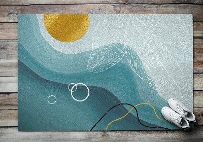 Paillasson extérieur Abstraction géométrique