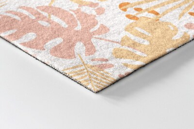 Paillasson extérieur Motif de feuille de monstera