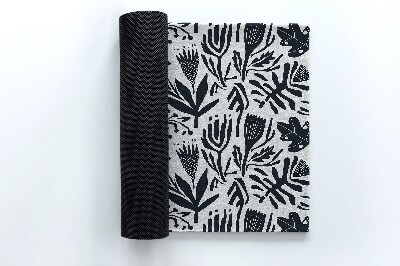 Paillasson extérieur Flore abstraite